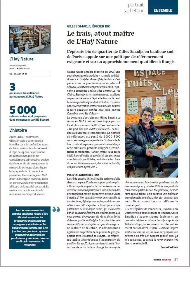 Article de presse